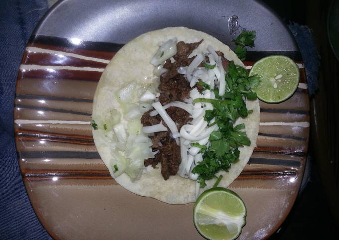 Carrie  asada tacos