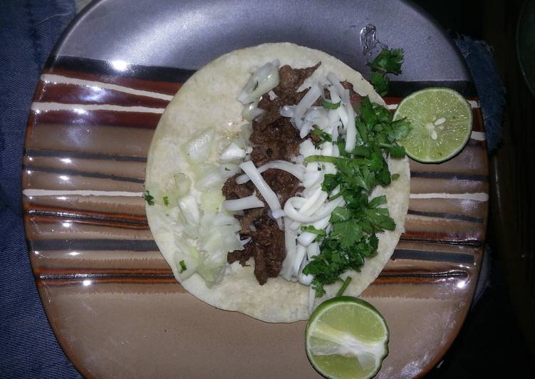Easiest Way to Prepare Speedy Carrie  asada tacos