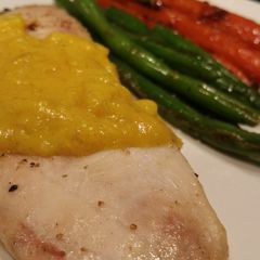 A picture of Tropical Coconut Tilapia.