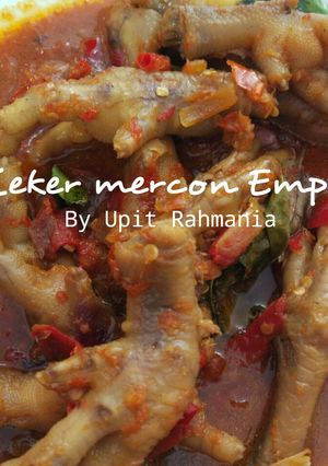 Foto resep Ceker Mercon Empuk