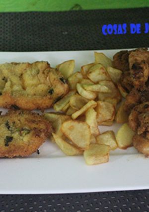 Foto principal de Gambas y lomo con doble empanado