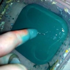 A picture of Homemade Slime.