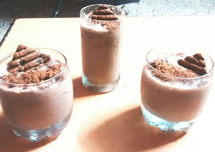 How to Make Choco Chip Cookie Smoothy