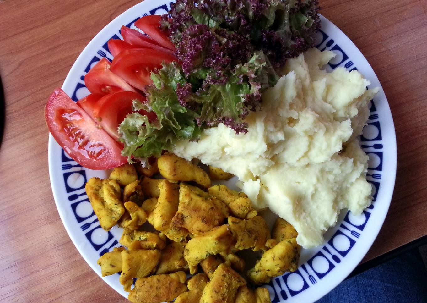 Chicken Breast with Tumeric (Kurkuma) and Dill