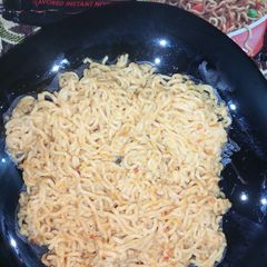 A picture of Spicy maggi.