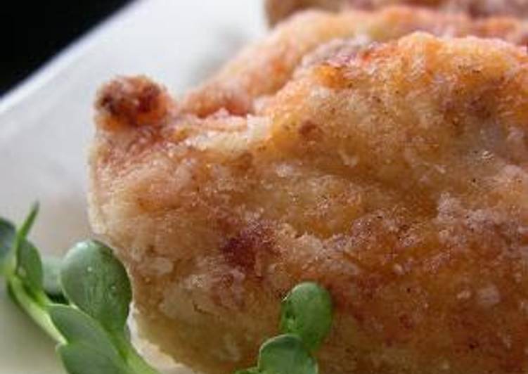 Steps to Make Ultimate Fried Chicken Breast with Aurora Sauce