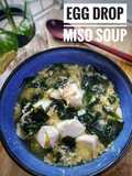 Egg Drop Miso Soup 🇯🇵
