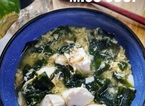 Gambar Egg Drop Miso Soup 🇯🇵