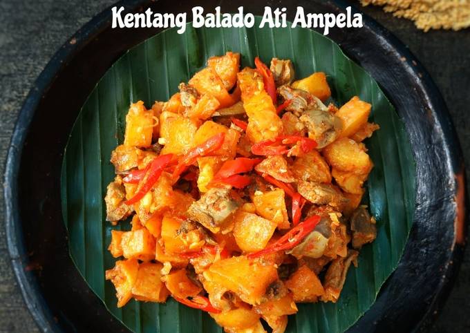 Kentang Balado Ati Ampela