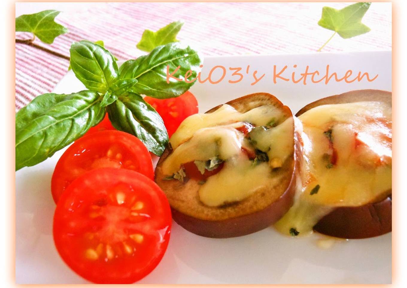 Pizza Style Eggplant - Easy in 5 Minutes