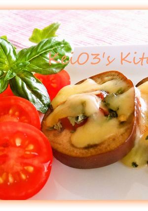 A picture of Pizza Style Eggplant - Easy in 5 Minutes.