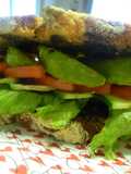 Healthy Avocado & Hijiki Seaweed Sandwich