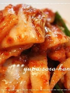 A picture of Korean Kimchi from the Source.
