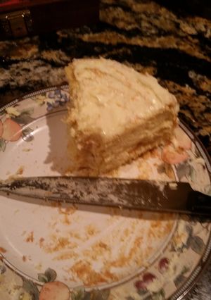 A picture of Orange Fluffy Sponge.