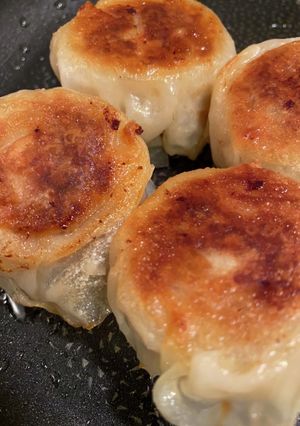 A picture of Crispy Pan-Fried Shumai (No Steaming Needed!).