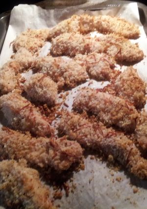 A picture of Guilt Free Chicken Fingers.