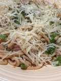 Spaghetti integrales con salsa diferente