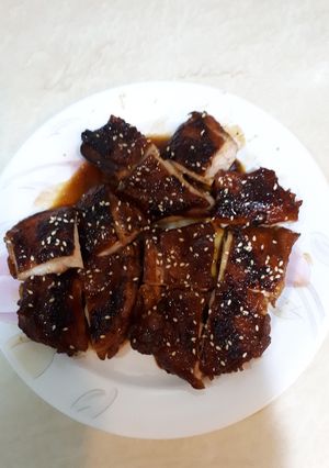 照燒雞腿 的食譜成品照片