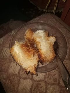 صورة لوصفة كنافة بالقشطة