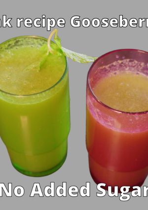 A picture of Amla Mint Juice Recipe - Super Summer Drink Recipe.