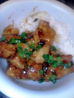 A picture of Orange Chicken.