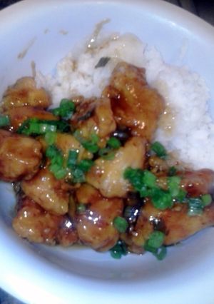 A picture of Orange Chicken.