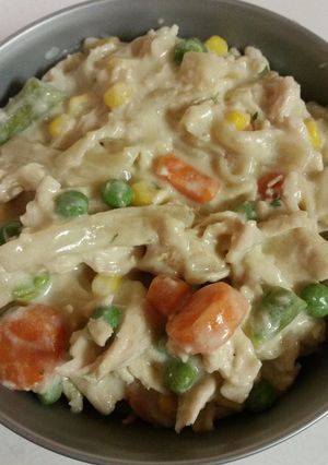 A picture of Easy Chicken Pasta Primavera.