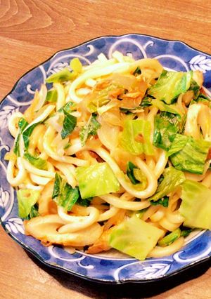 A picture of Rich & Savory Miso Butter Yaki Udon.