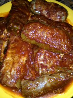 A picture of Cabbage rolls.