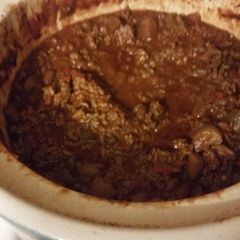 A picture of Jims Sweet Heat Chili.