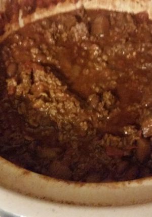 A picture of Jims Sweet Heat Chili.