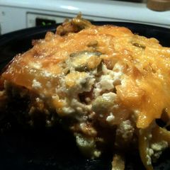 A picture of John Wayne casserole.
