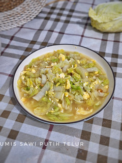 Foto resep Tumis Sawi Putih Telur