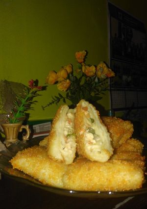 Foto resep Risoles rougut ayam sayur