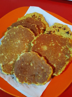 Una foto de Panqueques de Manzana 🍎 (o hot cakes)
