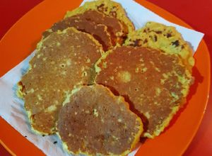 Una foto de Panqueques de Manzana 🍎 (o hot cakes)