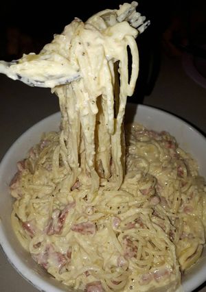 Foto resep Pasta Carbonara rasa Resto