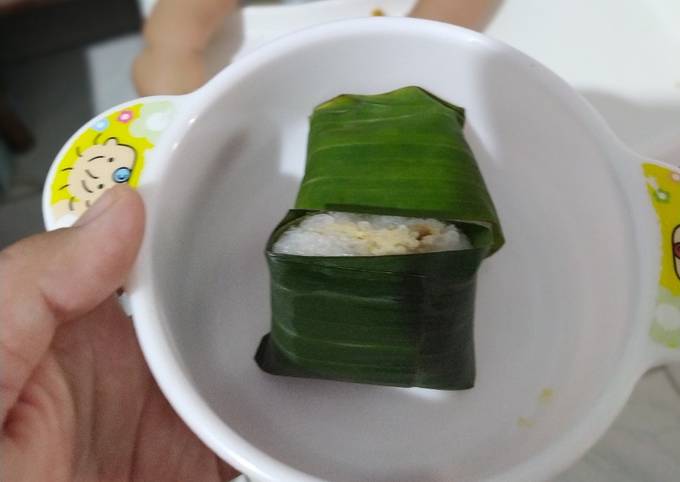 MPASI 8-10 Bulan : Lemper Ayam