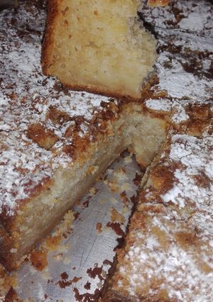Una foto de Torta de manzana