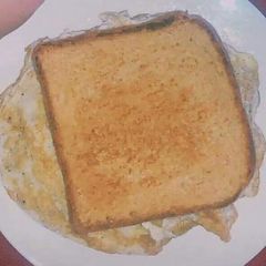 A picture of Bread omlette.