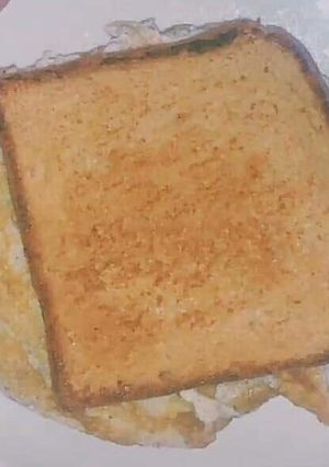 A picture of Bread omlette.