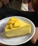 Mango mousse cake