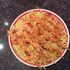 A picture of Grilled Shrimp with Ziti.