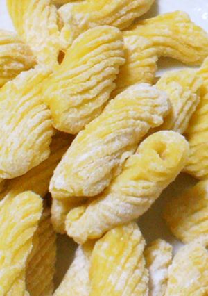 A picture of Simple Fresh Pasta Version No. 5: Garganelli.