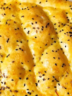 عکسی از دستور نان پیده رمضان(بدون فر)