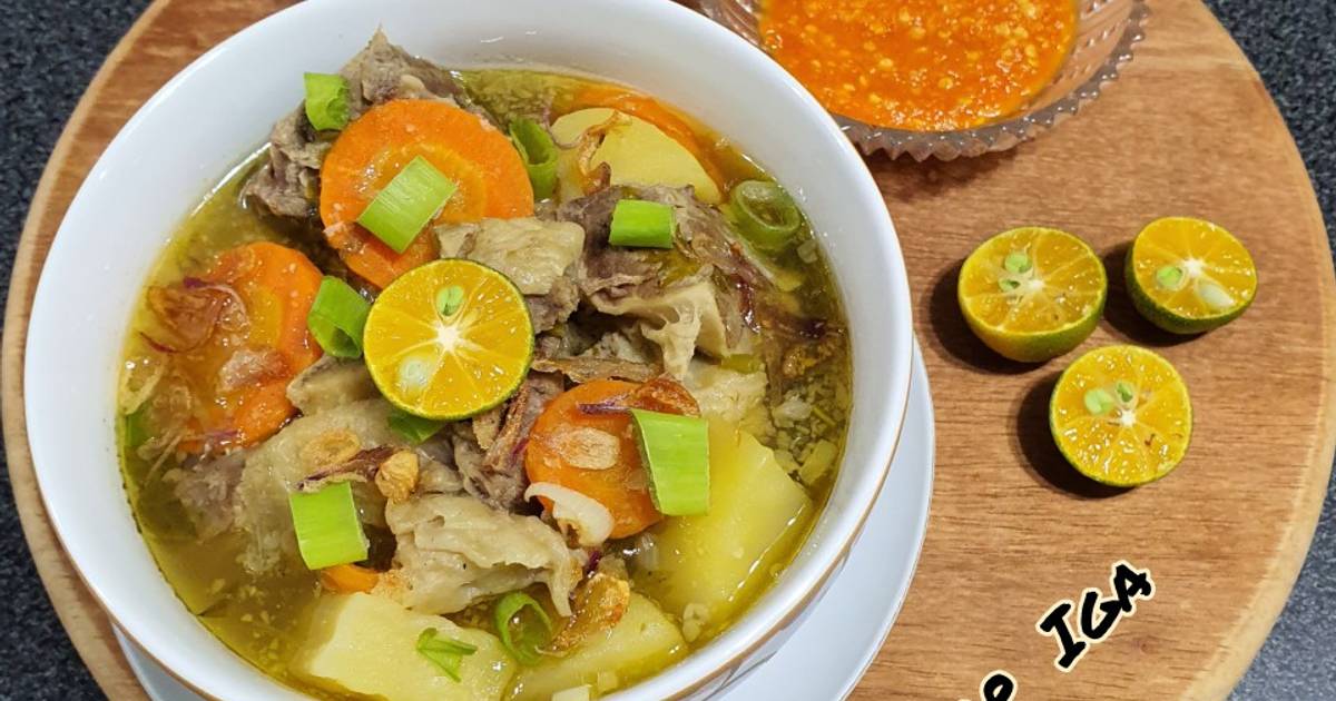 Resep Sop Iga Oleh Bunda Ela Cookpad