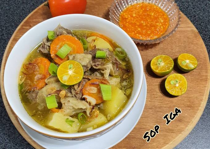 Resep Sop IGA yang Bisa Manjain Lidah