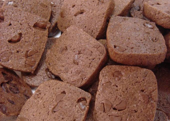 Recipe of Quick Done in 10 minutes! Chocolate-Cocoa Cookies