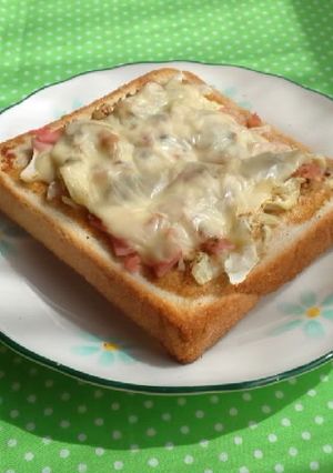A picture of Yakisoba Flavored Toast.
