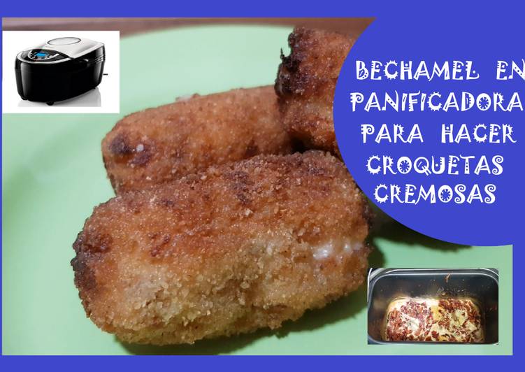 Hacer una bechamel para croquetas